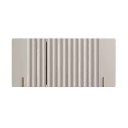 Komoda Malmi 150 cm wisząca - kaszmir / złoty